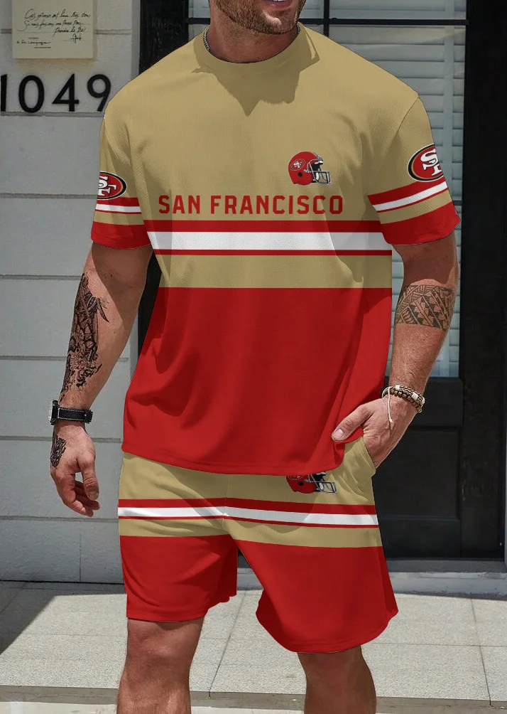 San Francisco 49ers Limited Edition Top And Shorts Two-Piece Suits