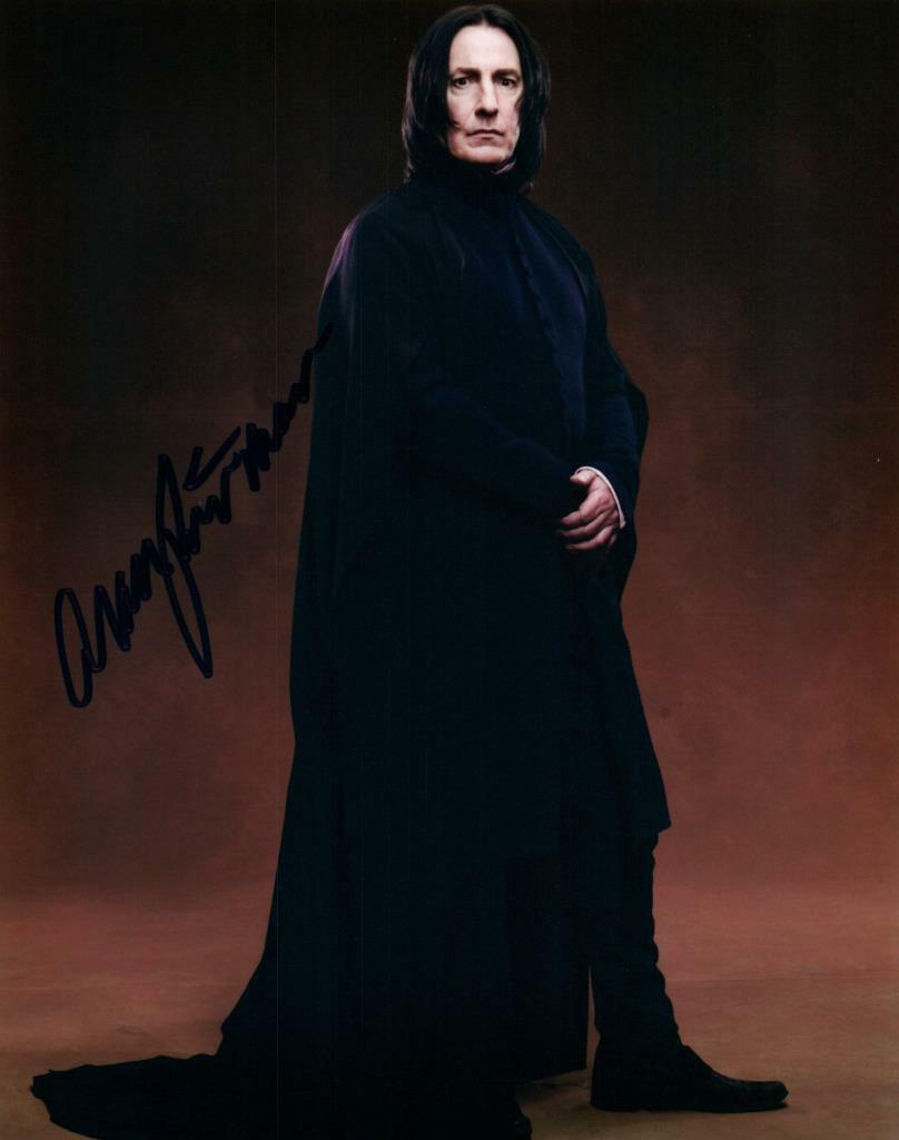 Alan Rickman signed 8x10 Picture autographed Photo Poster painting with COA