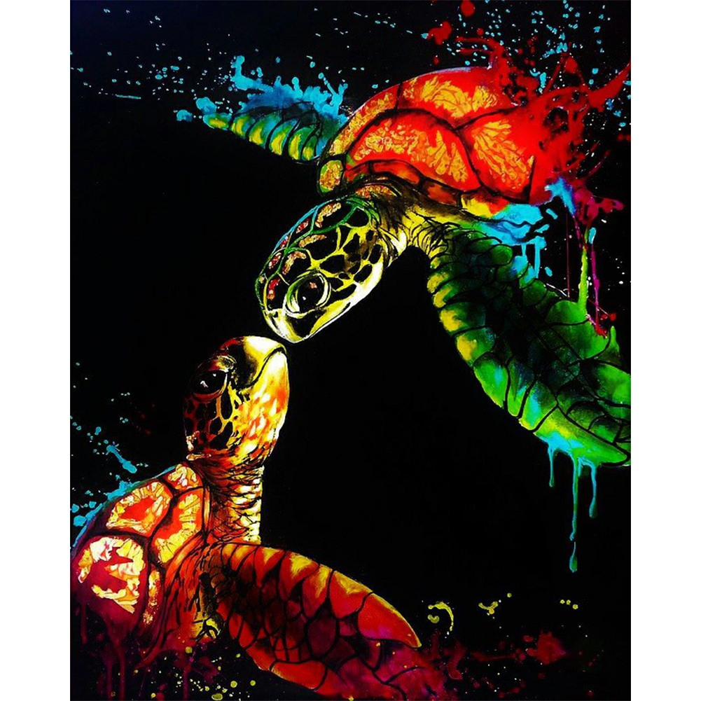 

Turtle - Round/Square Drill Diamond Painting 40*50cm, Round diamond 40*50cm, 501 Original