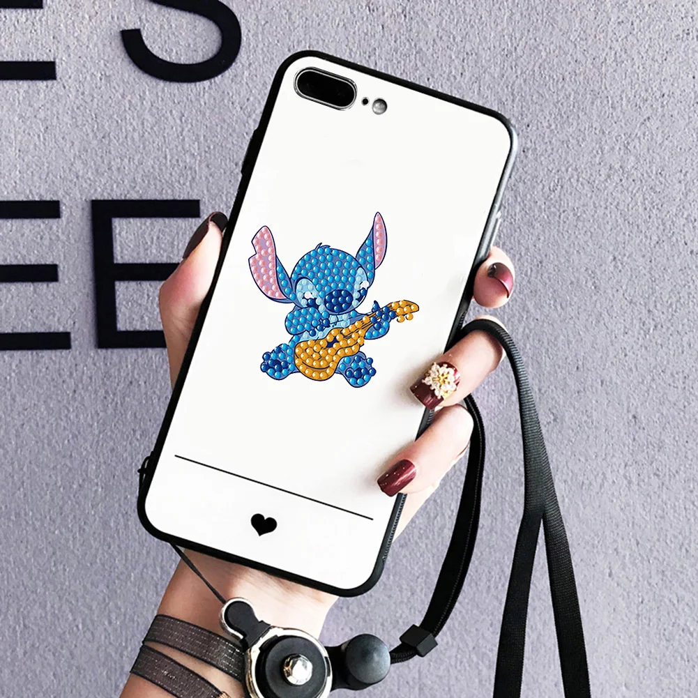 9pcs 5D Diamond Painting Stickers Kit DIY Cartoon Anime Mosaic Arts