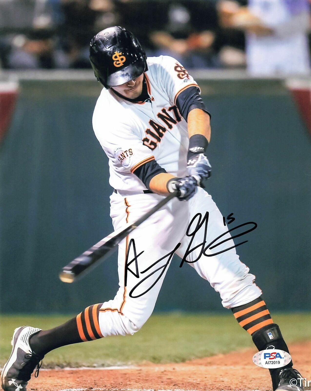 ARAMIS GARCIA signed 8x10 Photo Poster painting PSA/DNA San Francisco Giants Autographed