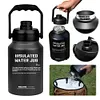 2L Insulated Water Bottle Stainless Steel Insulated Water Jug for Outdoor Sports