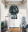 [🌲Christmas Special Price] 💖Winter Christmas Peacock Wreath-mysite-Adracos