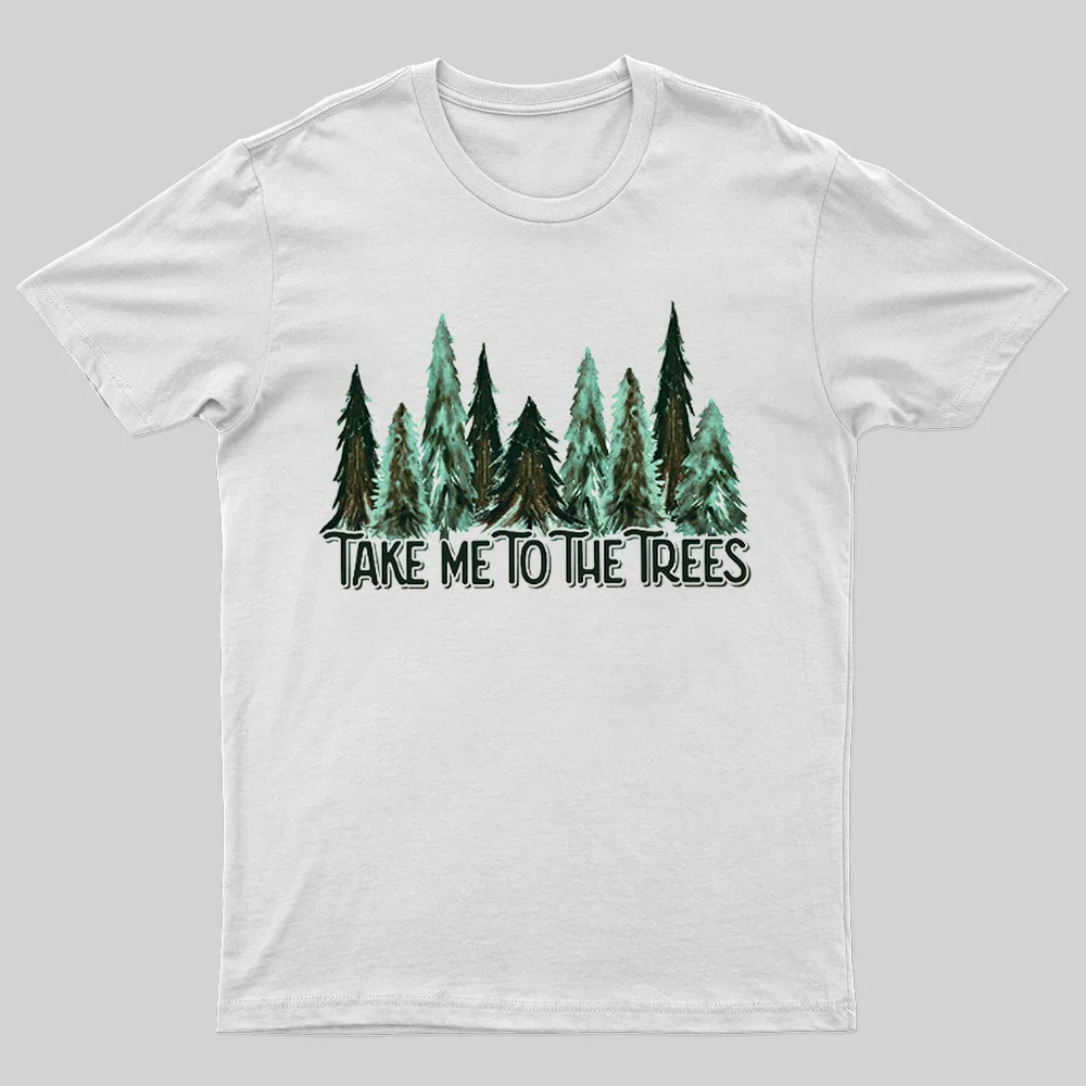 Take Me To The Trees Printed Men's T-shirt