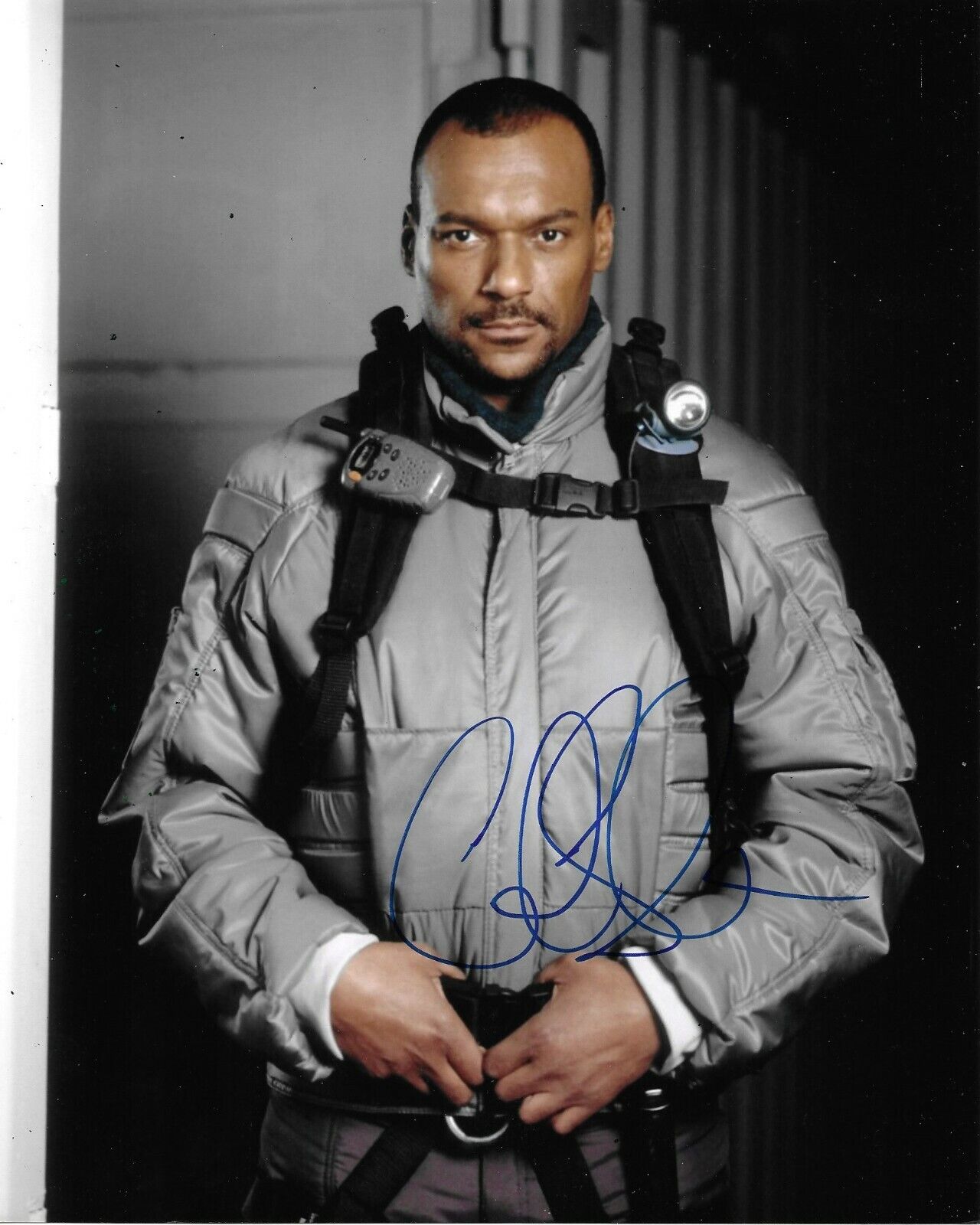 Colin Salmon Signed Alien Vs Predator 10x8 Photo Poster painting AFTAL