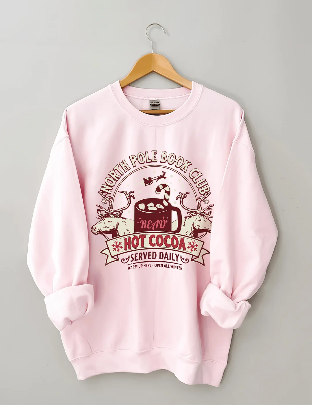 North Pole Book Club Sweatshirt