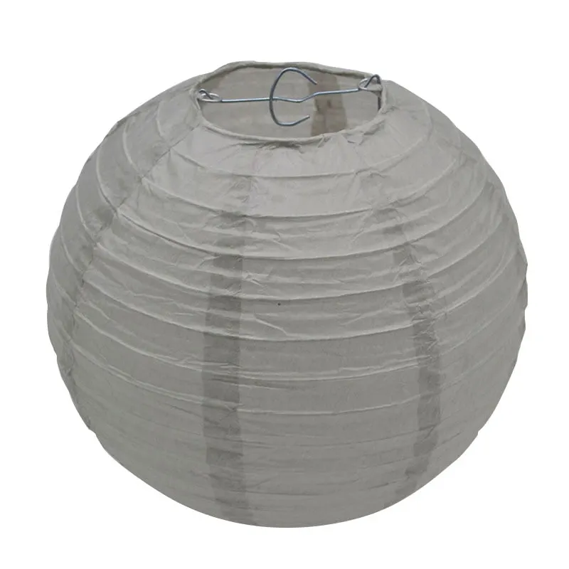1pcs 20cm/25cm/30cm Colorful Chinese Round Hanging Paper Lanterns lamps Paper Crafts Party Festival Wedding Home DIY Decoration