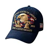 Unisex 250th Anniversary 1776 Eagle American Flag Print Baseball Hat by Inlyline