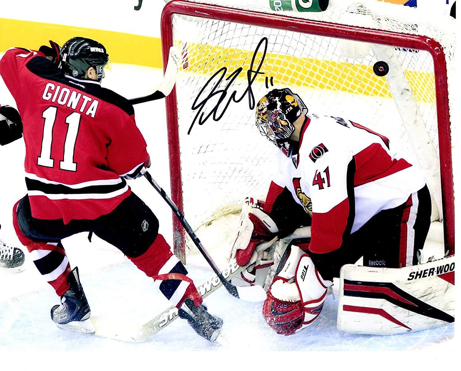Stephen Gionta autographed signed 8x10 Photo Poster painting NHL New Jersey Devils