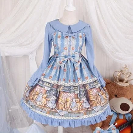 [Reservation] Sweet Lolita Teddy Bear Dress SP179408
