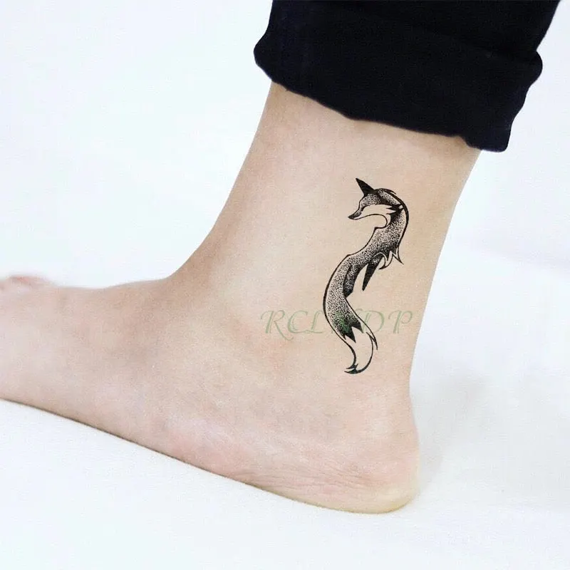 Waterproof Temporary Tattoo cute Pause Fast forward key Music key tatto Water Transfer fake tatoo 10.5*6 cm for man woman