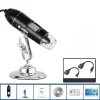 3-in-1 USB Electronic Digital Microscope With 1600x HD Resolution, Can Be Connected to Mobile Phone And Computer
