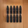 10pcs XLR 3Pin Male DIY Audio Cable Mic Connectors Solder Plug Mic Adapters