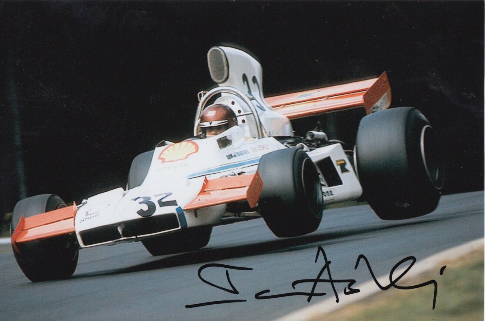 Ian Ashley Hand Signed 9x6 Photo Poster painting - F1 Autograph.