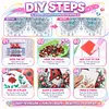 Blue Butterfly DIY Partial Drill Diamond Painting Kit for Adults 30x30cm