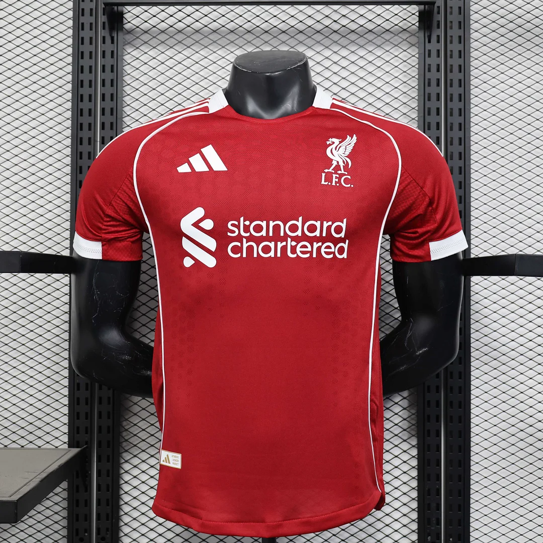 2025/26 Player Version Liverpool Home Football Jersey