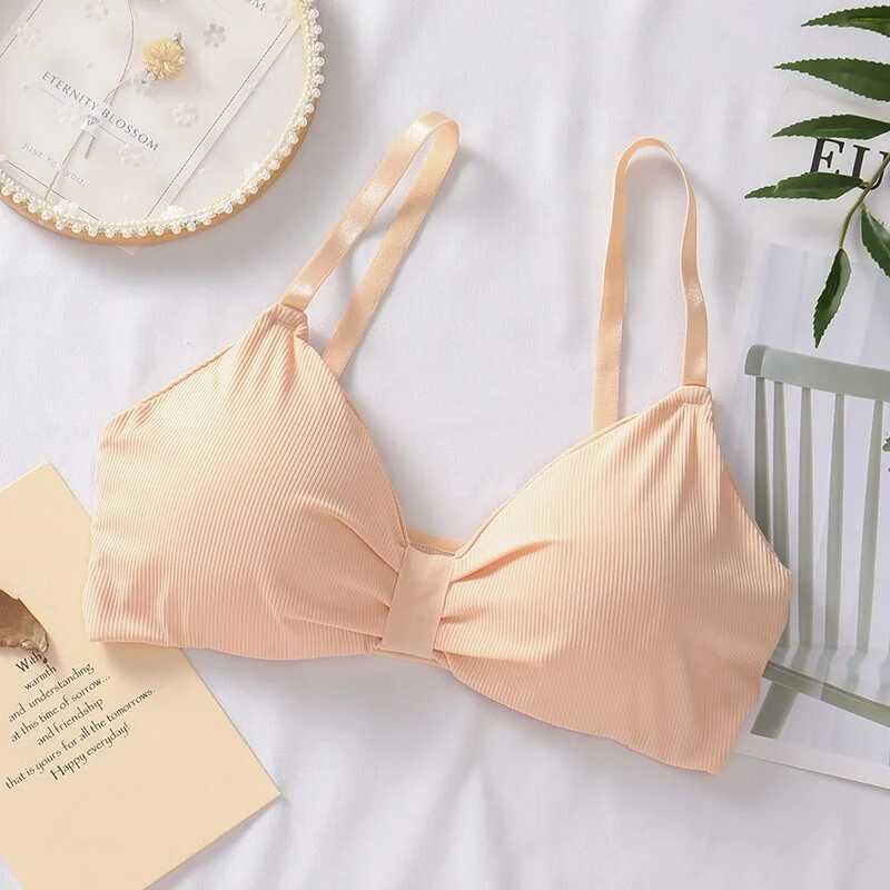 Sexy Women Bra Lingerie Push Up Bra Cotton Elastic Bra Women Fashion Ins Bra Sports Watch Underwear