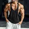 Men's Muscle-Friendly Tank Top for Summer Fitness Enthusiasts by Inlyline