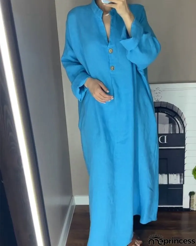 One-Colour Pocket Dress