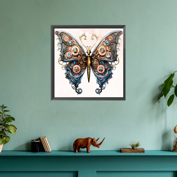 Puzzle Diamond Painting Butterfly svietiace 30x40cm, 1 - 39 pieces
