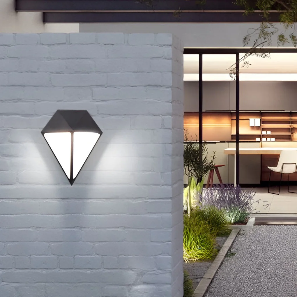  BLACKDREAMLIGHT Creative Geometric LED Waterproof Modern Outdoor Wall Lamp Wall Lights Fixture