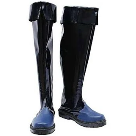 Letter Bee Goos Suede Cosplay Boots Shoes