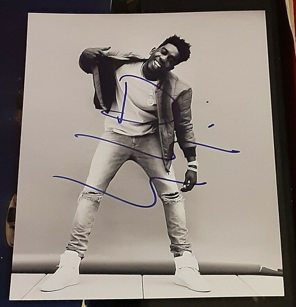 DESIIGNER RAPPER HIP HOP PANDA GOOD MUSIC SIGNED AUTOGRAPHED 8x10 Photo Poster painting COA BB