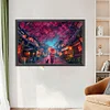 (40*60cm)Cherry Tree Beauty - Square AB Drill Diamond Painting