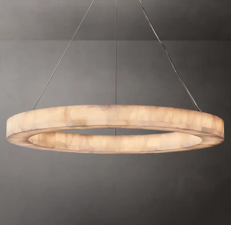 Rivages Round Chandelier 40" Vjlight