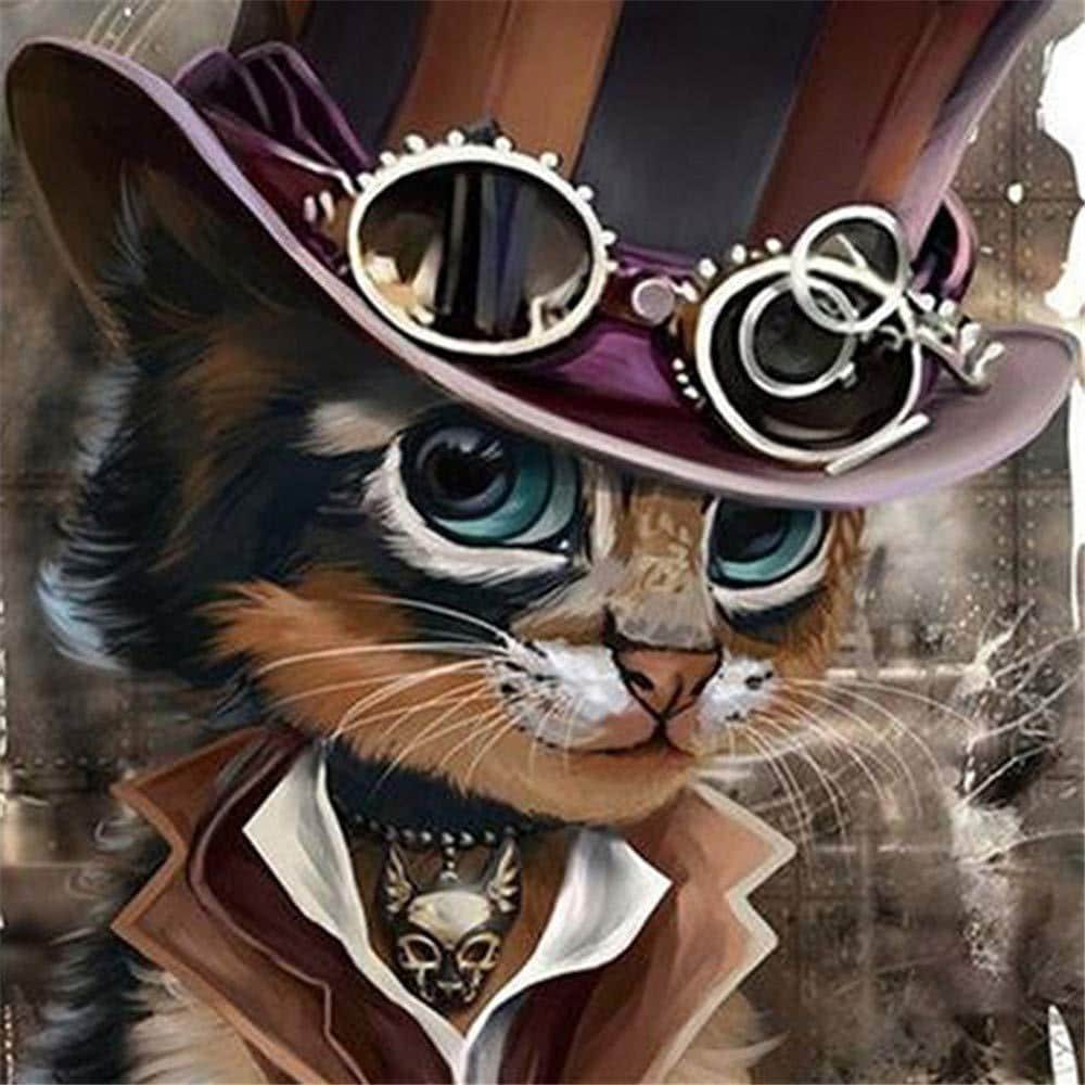 

Pirate Cat – Paint By Numbers - 40*50CM, 501 Original