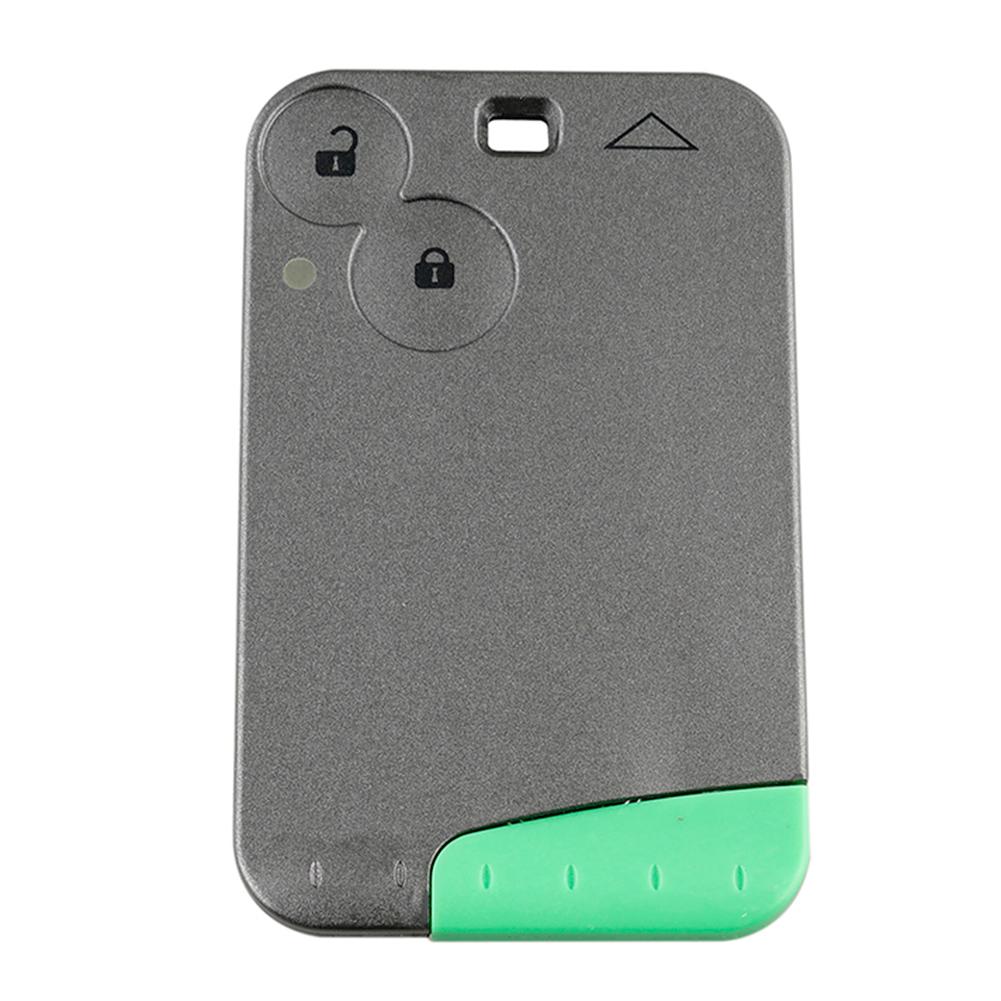 

2 Button Car Blank Key Case Uncut Blade Fob Shell for Renault Laguna Espace, 501 Original