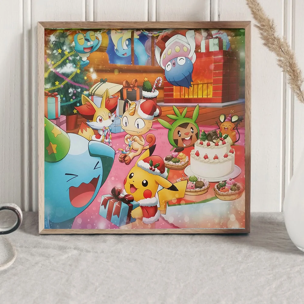 Diamond Painting - Full Round Drill - Pikachu(Canvas|40*40cm)