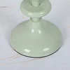 Lovely 2PCS Light Green Candle Holders Set Home Event Decor Prop