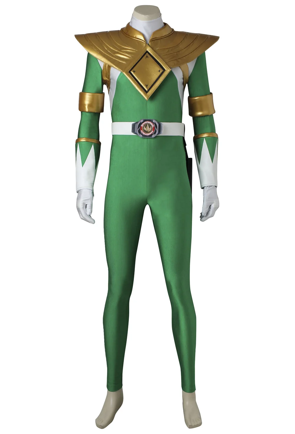 Green Ranger Cosplay Costume Tommy Oliver Mighty Morphin Power Rangers halloween outfit