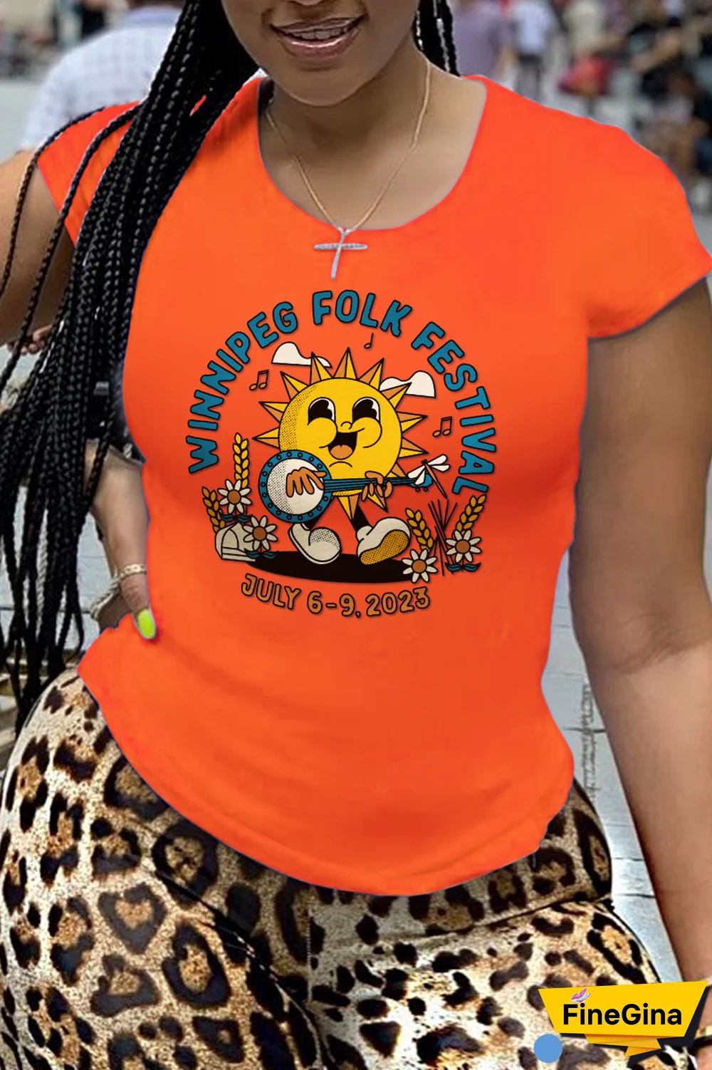 Black Casual Daily Print Patchwork O Neck T-Shirts