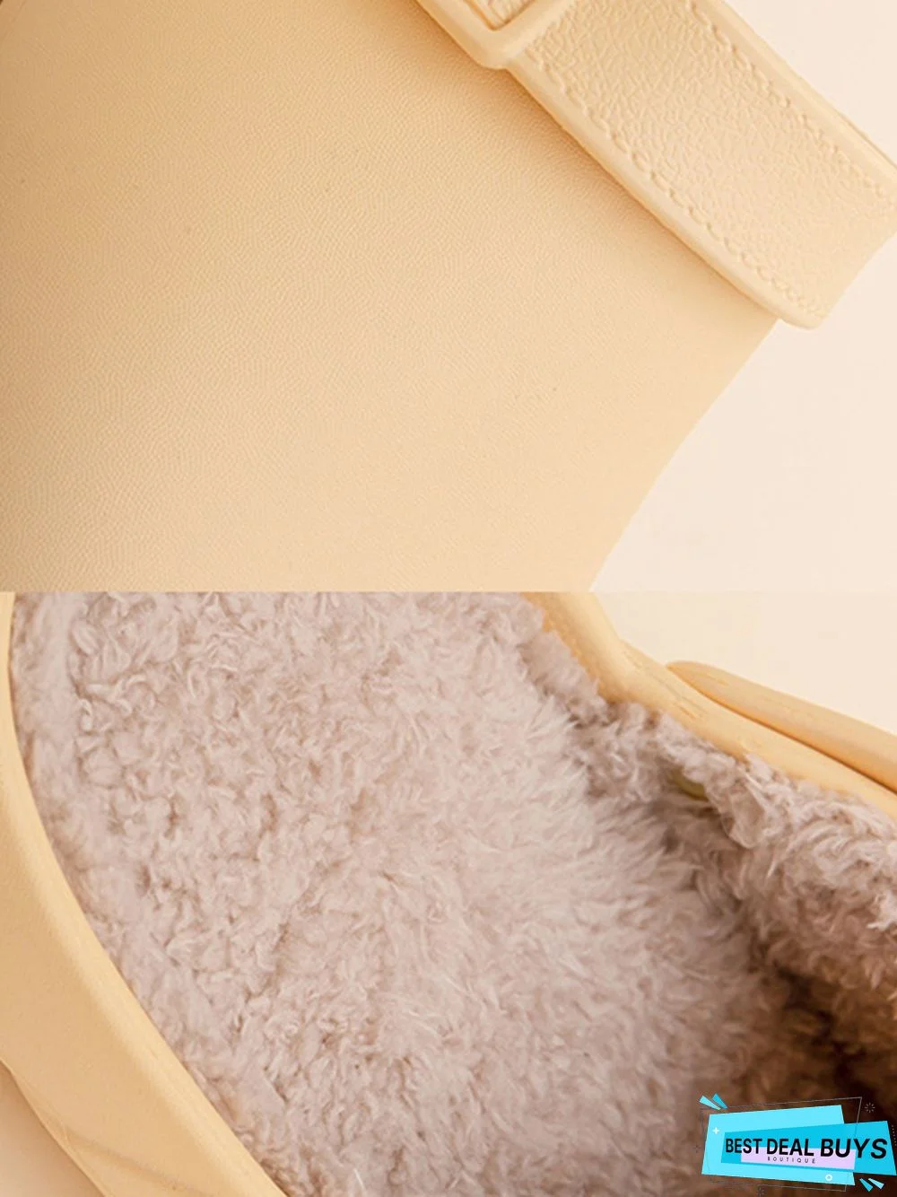 Waterproof Casual Winter Warm Lined Eva Sandals