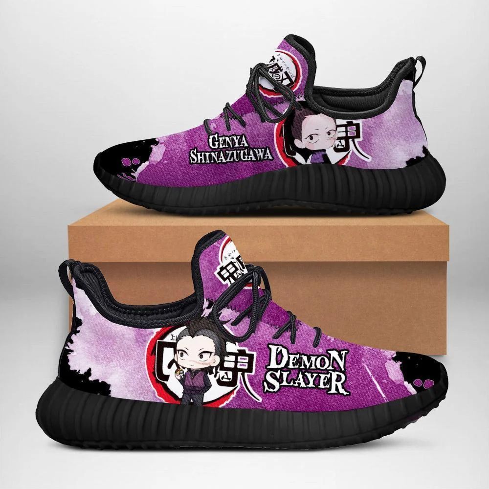 Genya Reze Shoes Costume Demon Slayer Anime Sneakers Fan Gift Idea