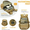 12L/ 15L/ 20L/ 30L Mini Rucksack Taktisch Wanderrucksack Molle Schultasche Wasserabweisend Daypack Milit&auml;risch Schulrucksack Studenttasche Unitasche Sporttasche Laptoptasche f&uuml;r Outdoor Sport