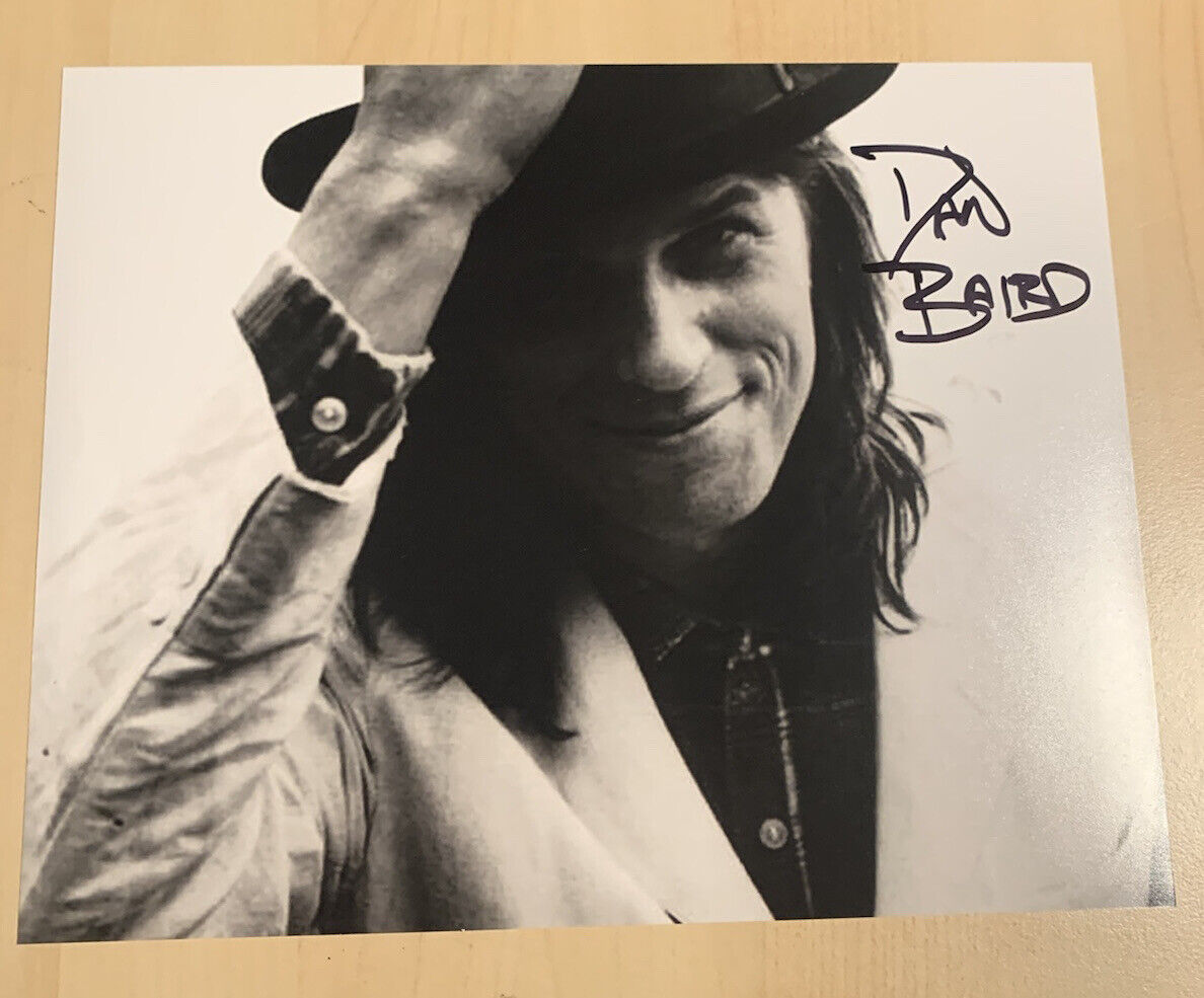 DAN BAIRD SIGNED 8x10 Photo Poster painting AUTOGRAPHED THE GEORGIA SATELLITES LEAD SINGER COA