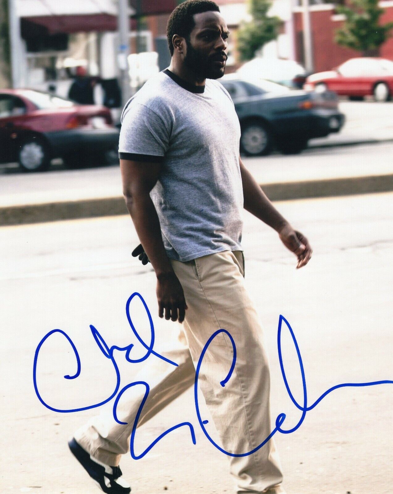 Chad Coleman Signed 8x10 Photo Poster painting w/COA The Wire Cutty The Walking Dead #2