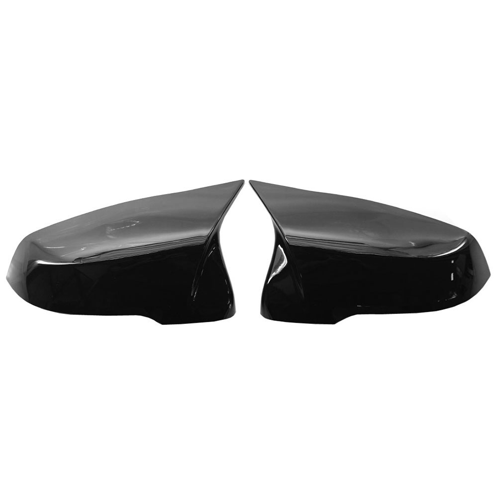 

Rearview Mirror Covers Cap for BMW 1 Series F52 X1 F48 F49 Bright Black, 501 Original
