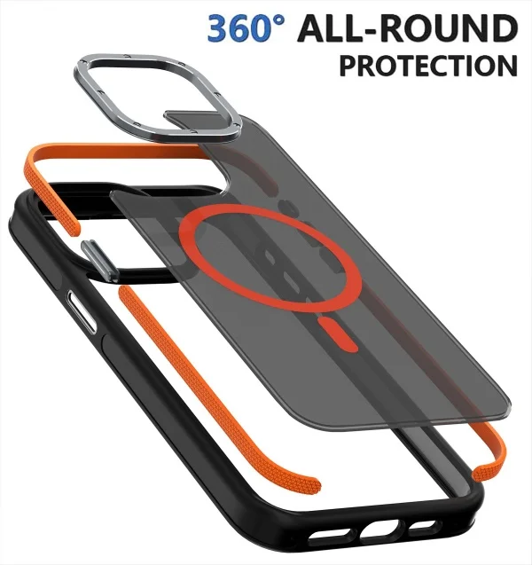 Apple Skin-feel Matte Magnetic Phone Case