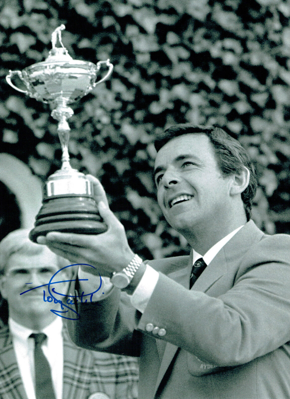 Tony JACKLIN Signed Autograph 16x12 Ryder Cup GOLF Winner Photo Poster painting AFTAL COA