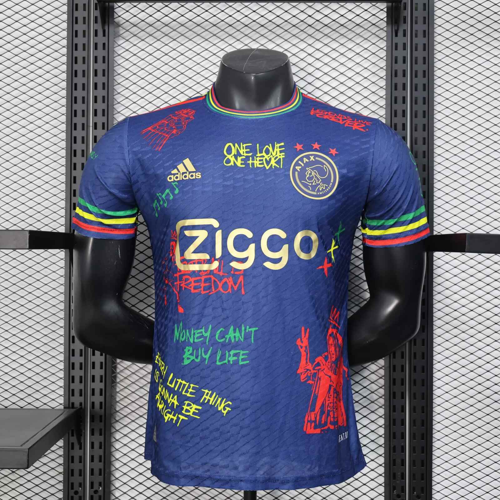 2025/2026 Player Version Ajax Special Edition Football Shirt 1:1 Thai Quality（The player version jersey is a bit tight, please pay attention to the size selection）