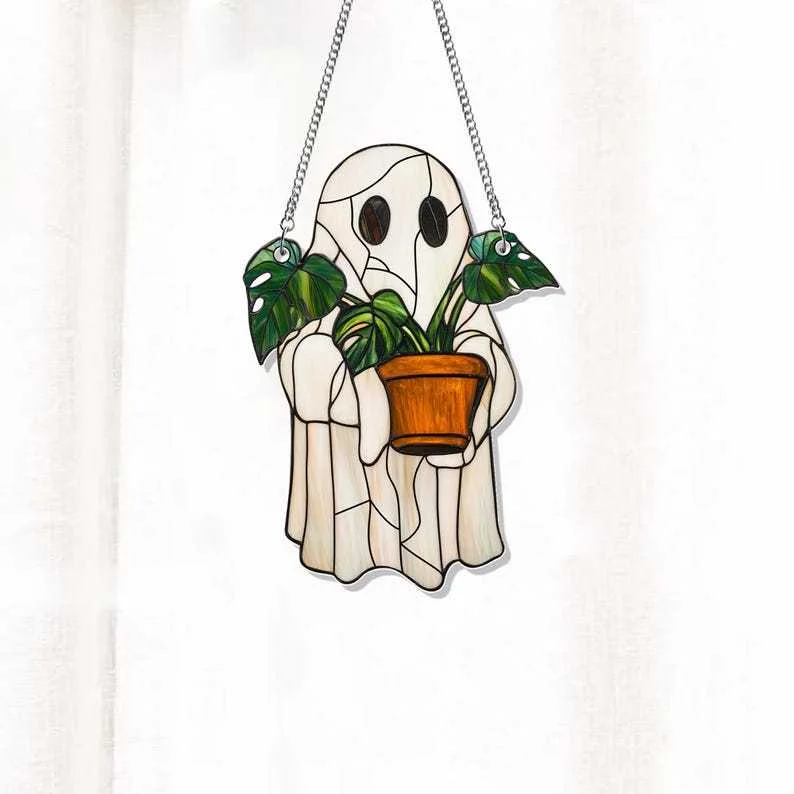 Cute Ghost Suncatcher