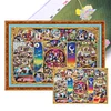 (Big Size)Disney Family - 18CT Stamped Cross Stitch - 80*55cm - Disney