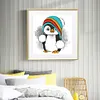 Cartoon Penguin Full Drill Diamond Painting DIY Mosaic Picture Home Decor