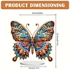 (US Only)Diamond Painting Desktop Decoration for Office Desktop Decor(Gorgeous Butterfly)