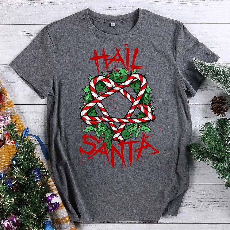 Hail Santa T-Shirt-613210-Annaletters