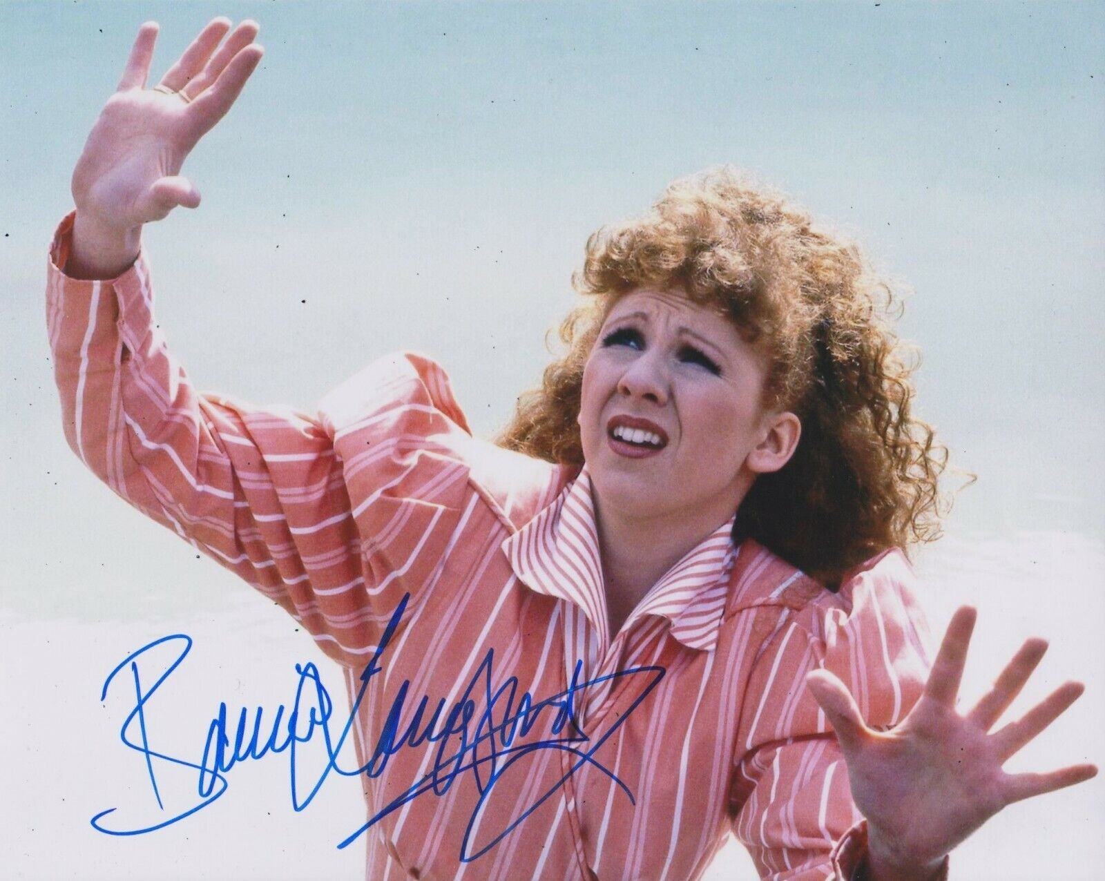 Bonnie Langford Signed Doctor Who 10x8 Photo Poster painting AFTAL